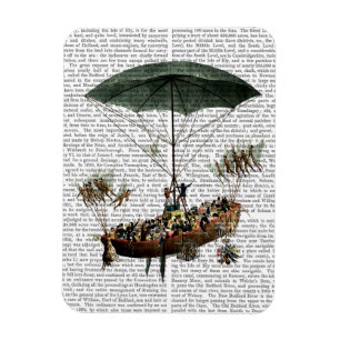 Diligenza en vliegende wezens magneet