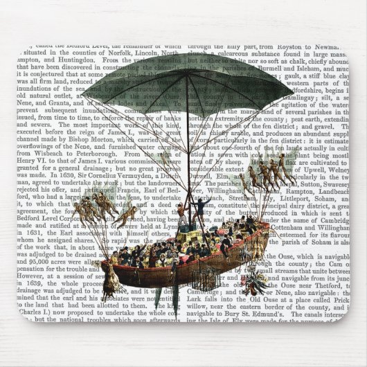 Diligenza en vliegende wezens muismat (Voorkant)