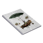 Diligenza en vliegende wezens notitieboek (Rechterzijde)