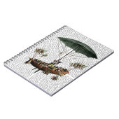 Diligenza en vliegende wezens notitieboek (Linkerzijde)