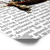 Diligenza en vliegende wezens poster (Hoek)