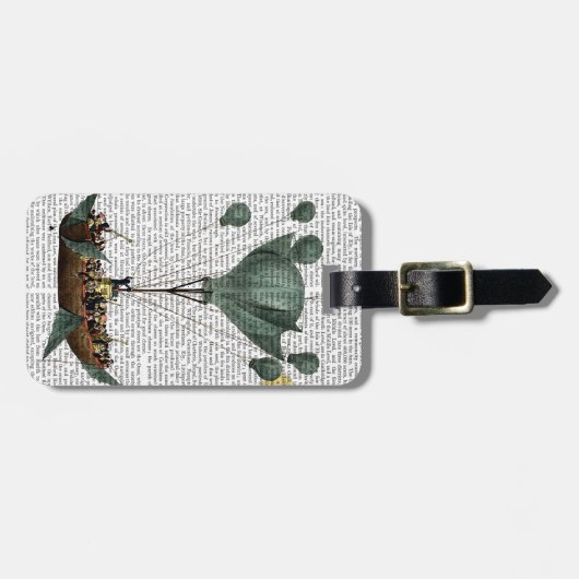 Diligenza Per La Luna 2 Bagagelabel (Voorkant horizontaal)