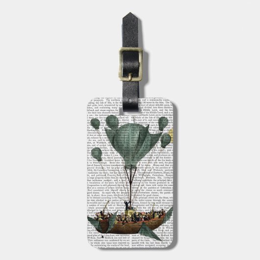 Diligenza Per La Luna 2 Bagagelabel (Voorkant verticaal)