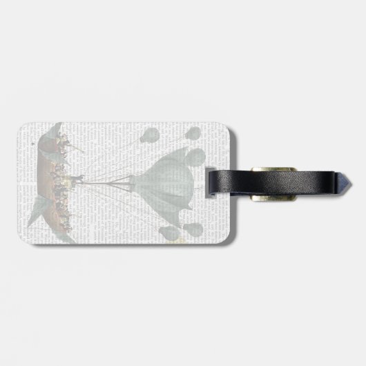 Diligenza Per La Luna 2 Bagagelabel (Achterkant horizontaal)