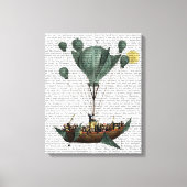 Diligenza Per La Luna Canvas Afdruk (Voorkant)