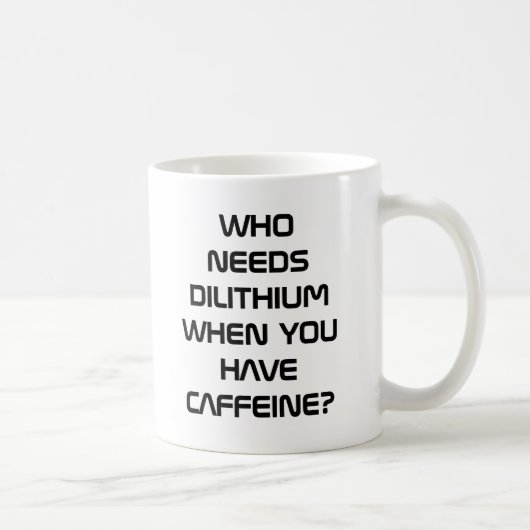Dilithium Coffee-Mok Koffiemok (Rechts)