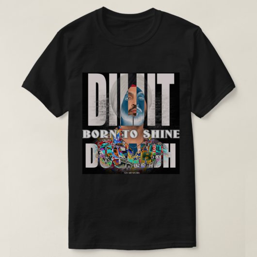 Diljit Dosanjh T-shirt (Design voorkant)