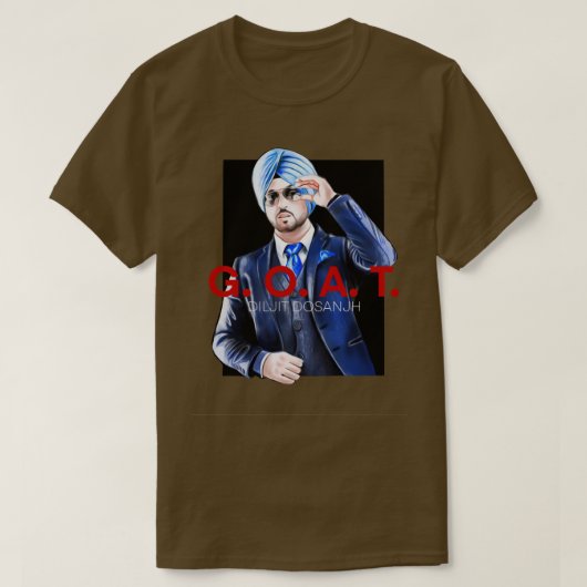 Diljit Dosanjh T-shirt (Design voorkant)