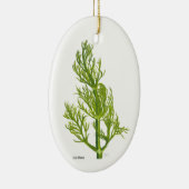 Dill Art Keramisch Ornament (Rechts)