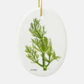 Dill Art Keramisch Ornament (Achterkant)
