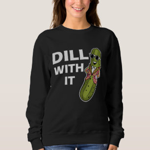 Dill augurk ontwerp voor mannen vrouwen Kinder kom Trui