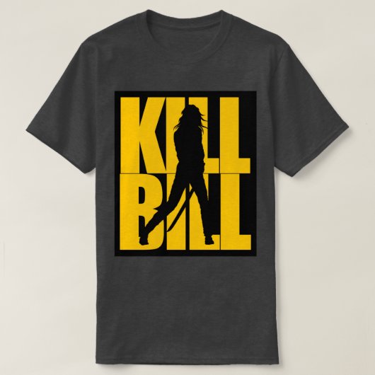Dill Bill fantoom zwart T-shirt (Design voorkant)