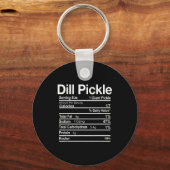 Dill Ckle Nutrition Facts Funny Thanksgiving Chris Sleutelhanger (Voorkant)