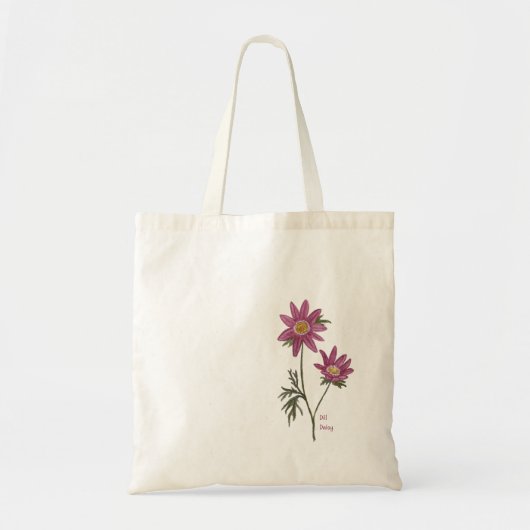 Dill Daisy Canvas tas (Voorkant)