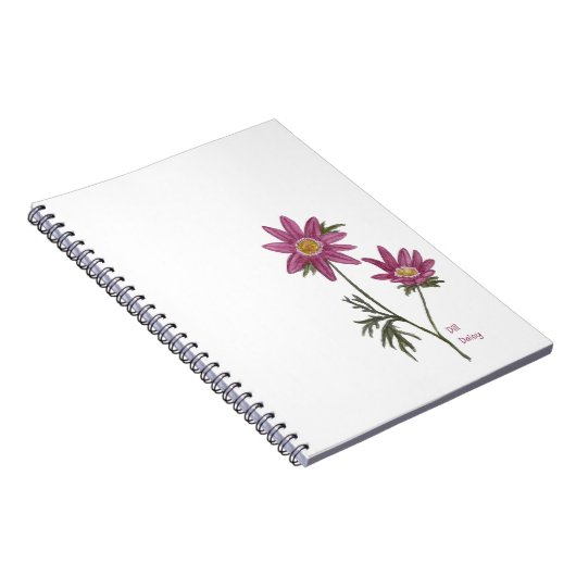 Dill Daisy Custom Notitieboek (Rechterzijde)