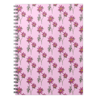 Dill Daisy Notitieboek Roze Patroon