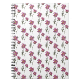 Dill Daisy Notitieboek White Pattern