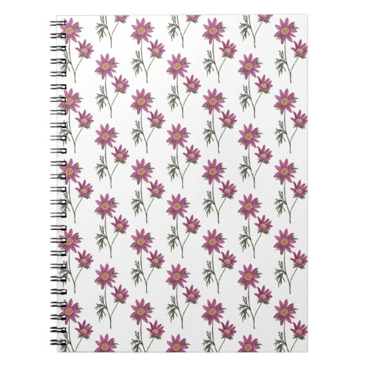 Dill Daisy Notitieboek White Pattern (Voorkant)