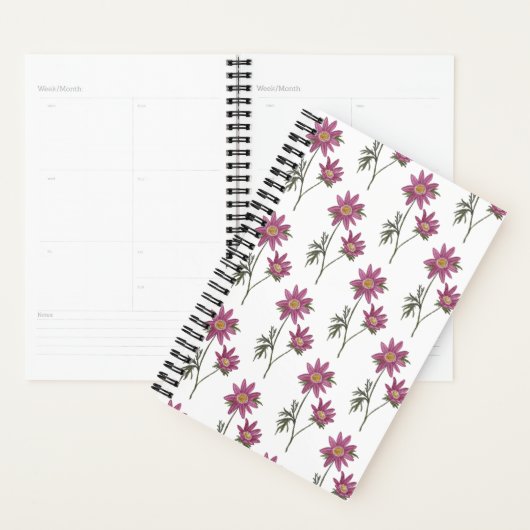 Dill Daisy Planner - wit patroon (Display)
