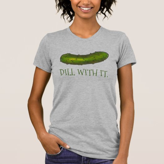 Dill (Deal) met het groene riem plukt het T-shirt (Voorkant)