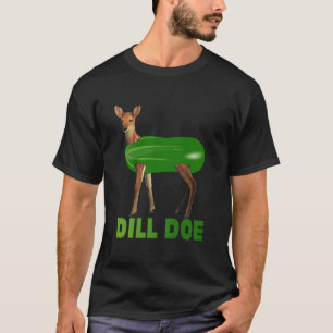 Dill Doe Funny Adult Humor Funny Natuur Herten Red T-shirt