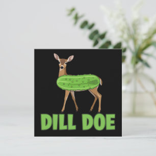 Dill Doe Grappig Volwassen Humor Grappige Natuur H Kaart