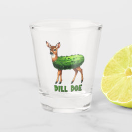Dill Doe Grappige Volwassen Humor Ongepast Shot Glas