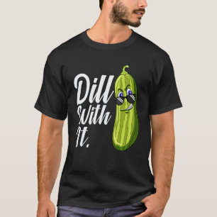 Dill Ermee Augurk Zonnebril Komkommer Vegan T-shirt