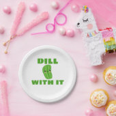 Dill ermee papieren bordje (Feest)