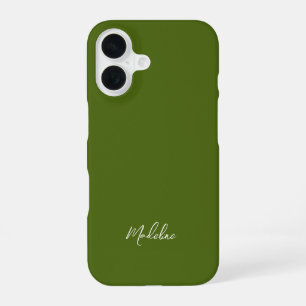 Dill Groen Ingelegde Perfectie iPhone 16 Hoesje