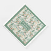 Dill Groene servetten luxe Holiday bloemstuk Kerst (Hoek)