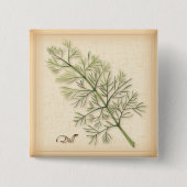 Dill Herb Button (Voorkant)