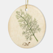 Dill Herb Ornament (Links)