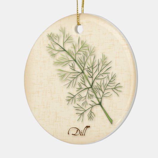 Dill Herb Ornament (Links)