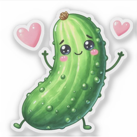 Dill-icious Sticker (Voorkant)