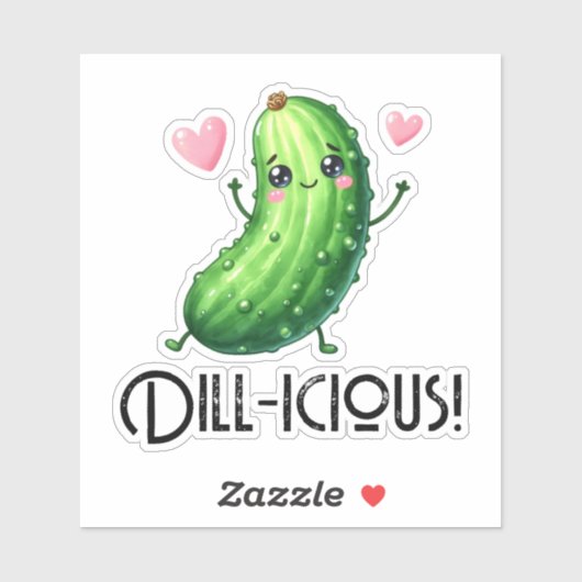 Dill-icious Sticker (Vel)