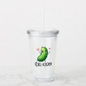 Dill-icous Acryl Drinkbeker (Voorkant)