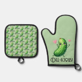 Dill-icous Ovenwant & Pannenlap Set (Voorkant)