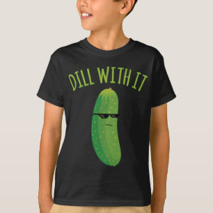 Dill met het grappige kaartje t-shirt