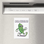 Dill met het koele augurk magneet (Insitu (Vaatwasser))