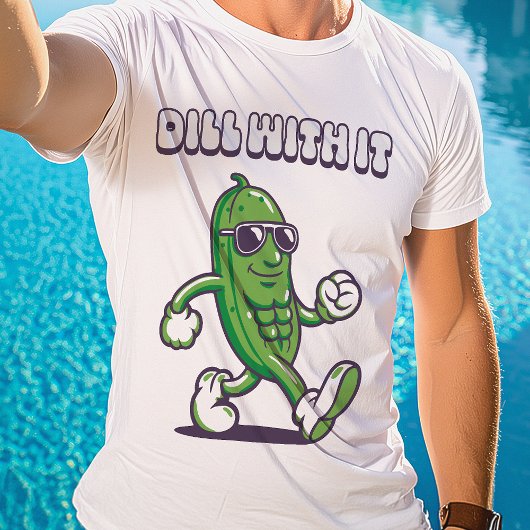 Dill met het koele augurk t-shirt