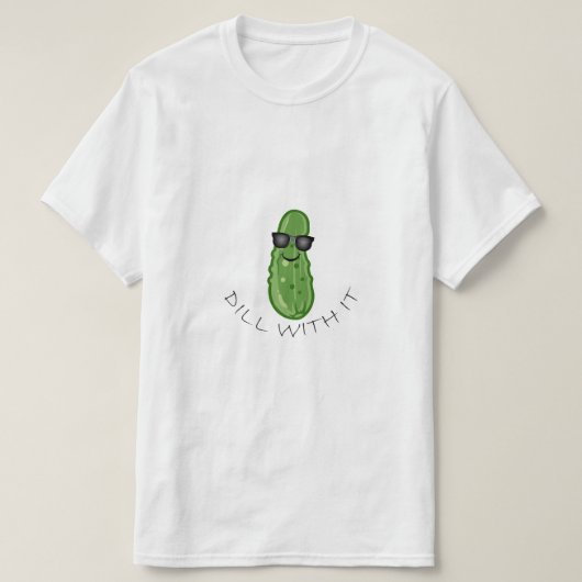 Dill met IT-ontwerp - Mannen waarde T-shirt (Design voorkant)