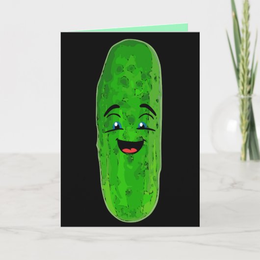 DILL PICKLE BIG DILL BIRTHDAY FUNNY KAARTEN (Voorkant)