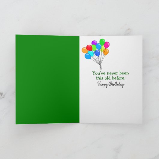 Dill Pickle Birthday Humor Kaart (Binnen)