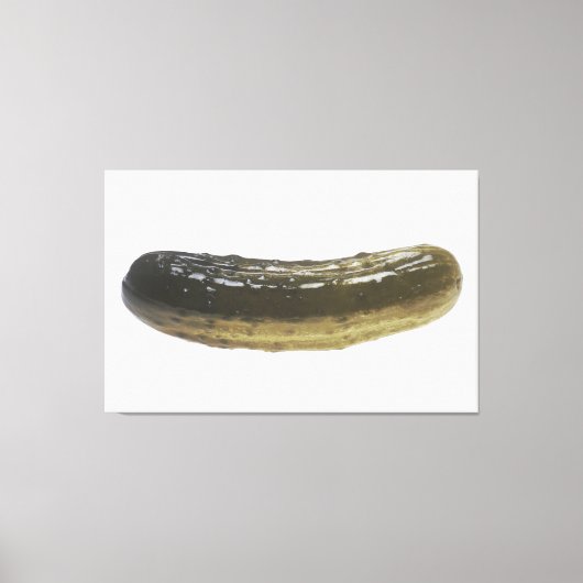 Dill Pickle Canvas Afdruk (Voorkant)