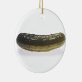 Dill Pickle Keramisch Ornament (Rechts)