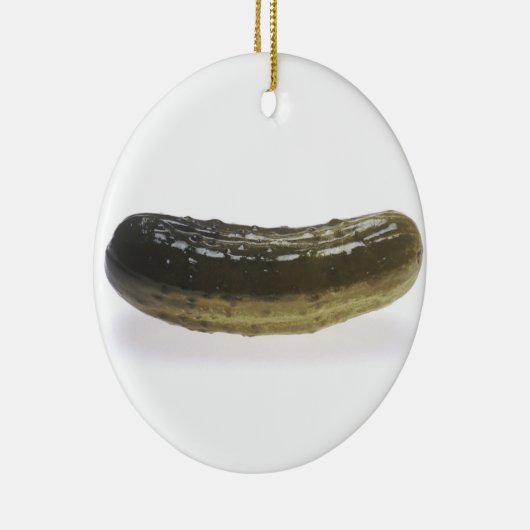 Dill Pickle Keramisch Ornament (Rechts)