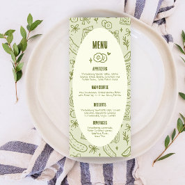 Dill Pickle Menu Kaart