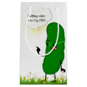 Dill Pickle met groene bril Klein Cadeauzakje (Voorkant)