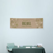 Dill Pickle Nep-banner voor verjaardag Spandoek (Beurs)